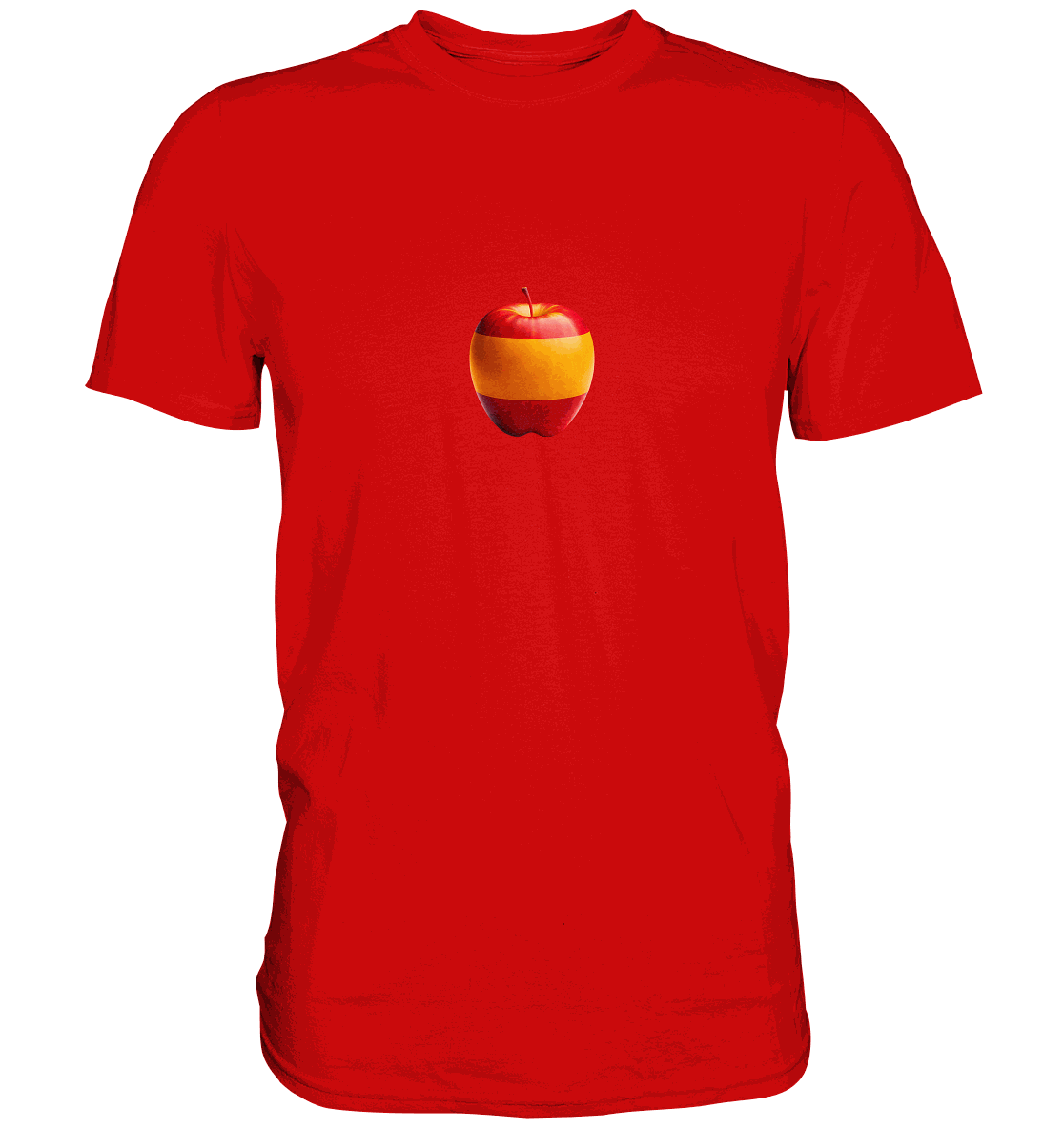 Fußball EM Spain Apfel - Premium Shirt