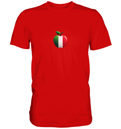 Fußball EM Italia Apfel - Premium Shirt