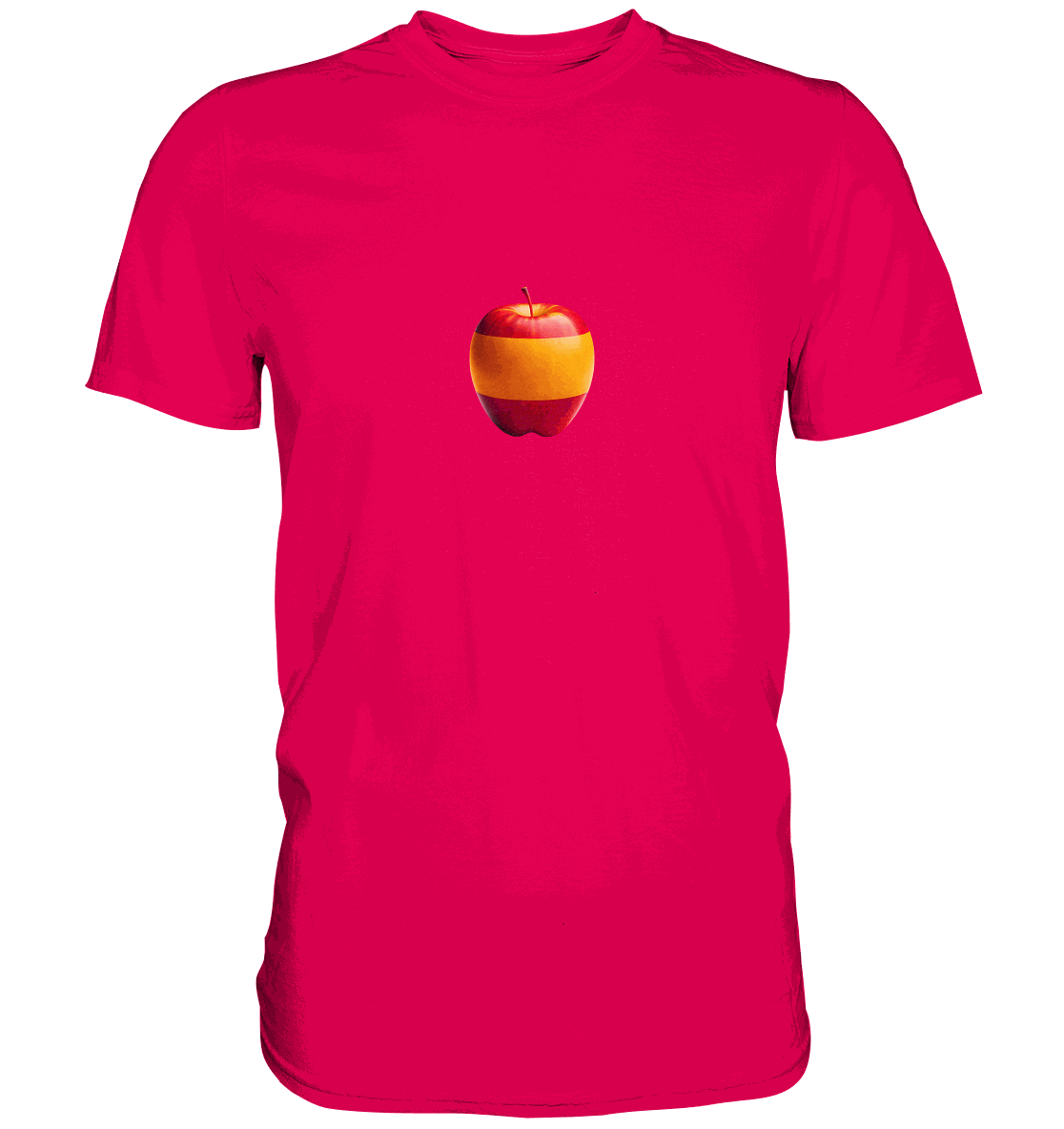 Fußball EM Spain Apfel - Premium Shirt