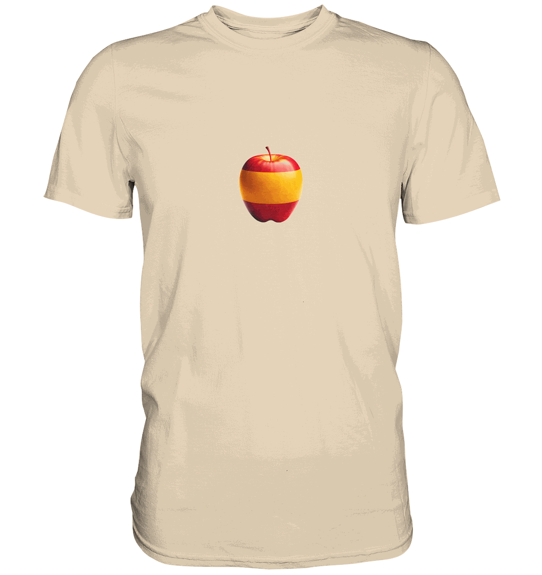 Fußball EM Spain Apfel - Premium Shirt