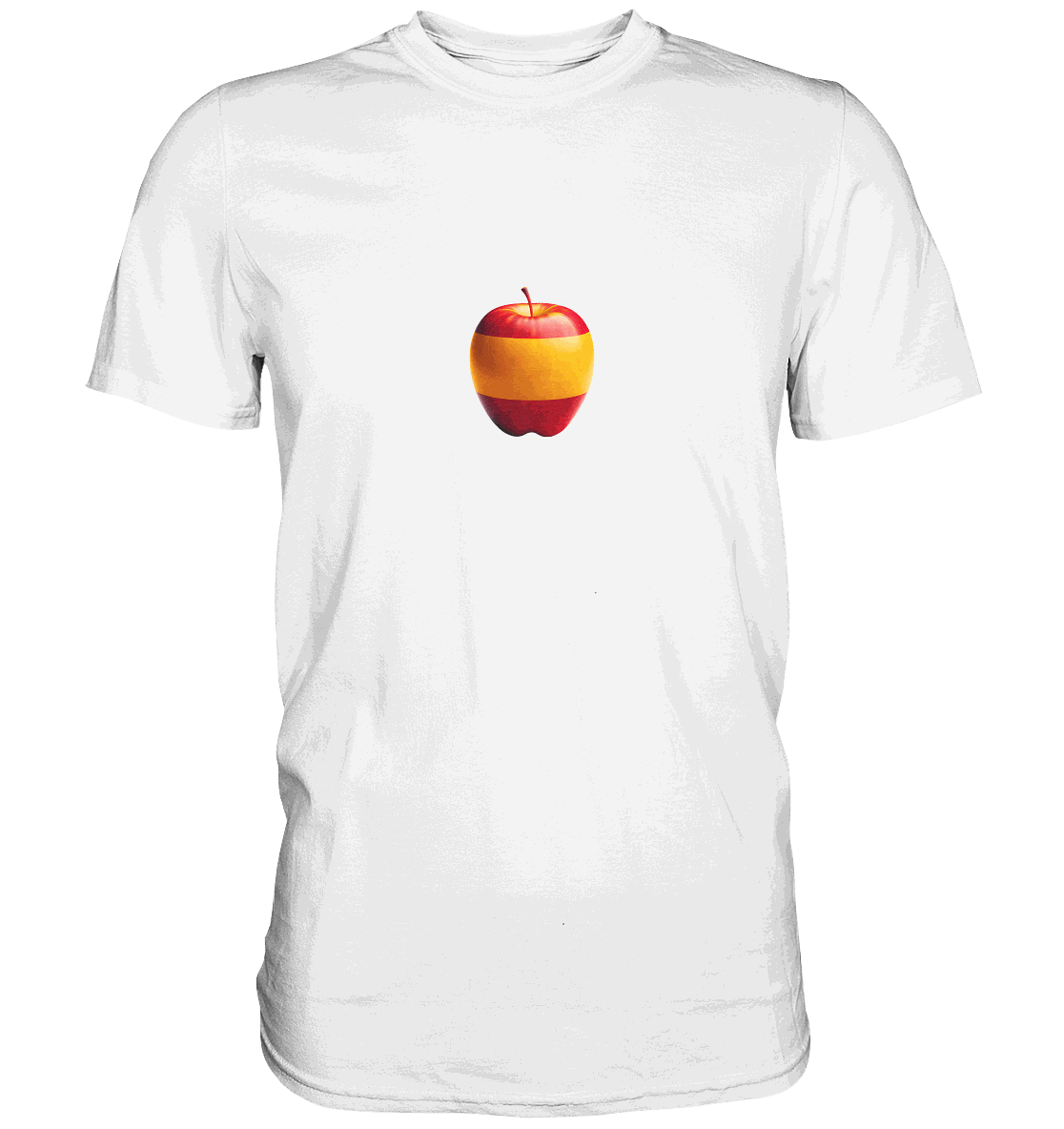 Fußball EM Spain Apfel - Premium Shirt