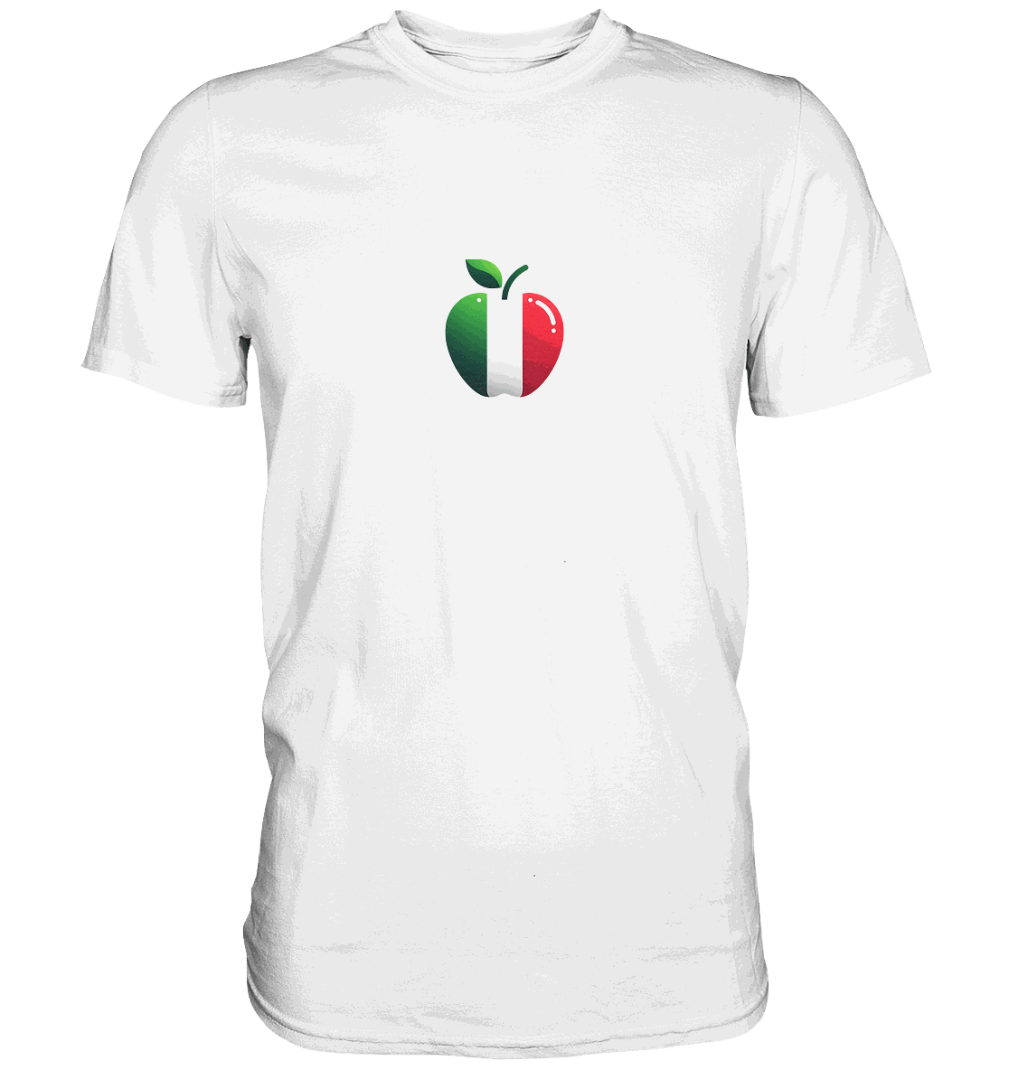 Fußball EM Italia Apfel - Premium Shirt