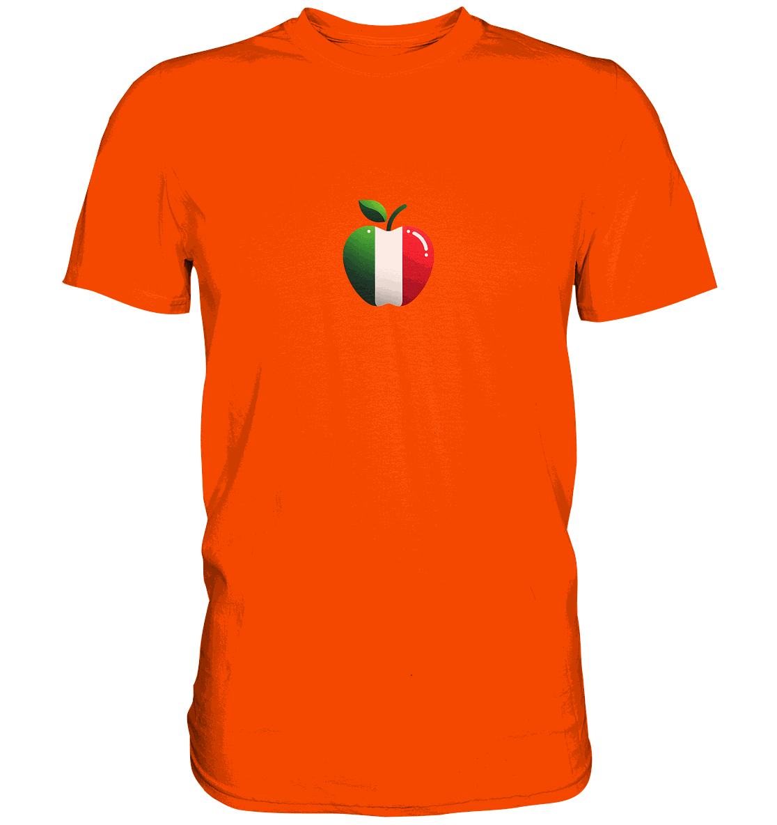 Fußball EM Italia Apfel - Premium Shirt