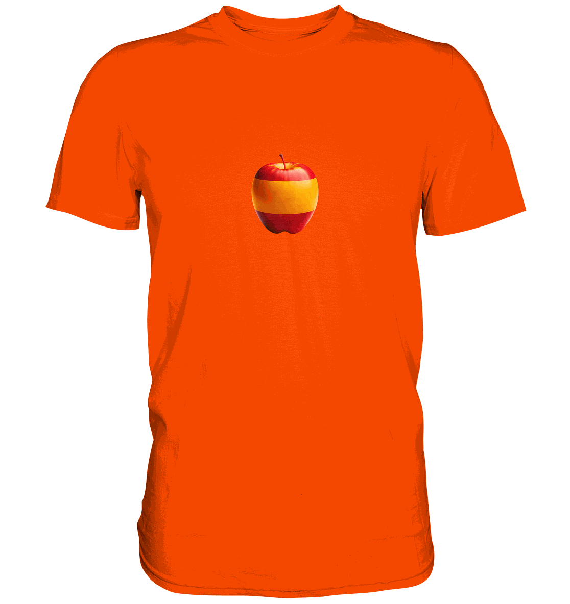 Fußball EM Spain Apfel - Premium Shirt