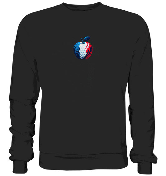 Fußball EM France Apfel - Premium Sweatshirt