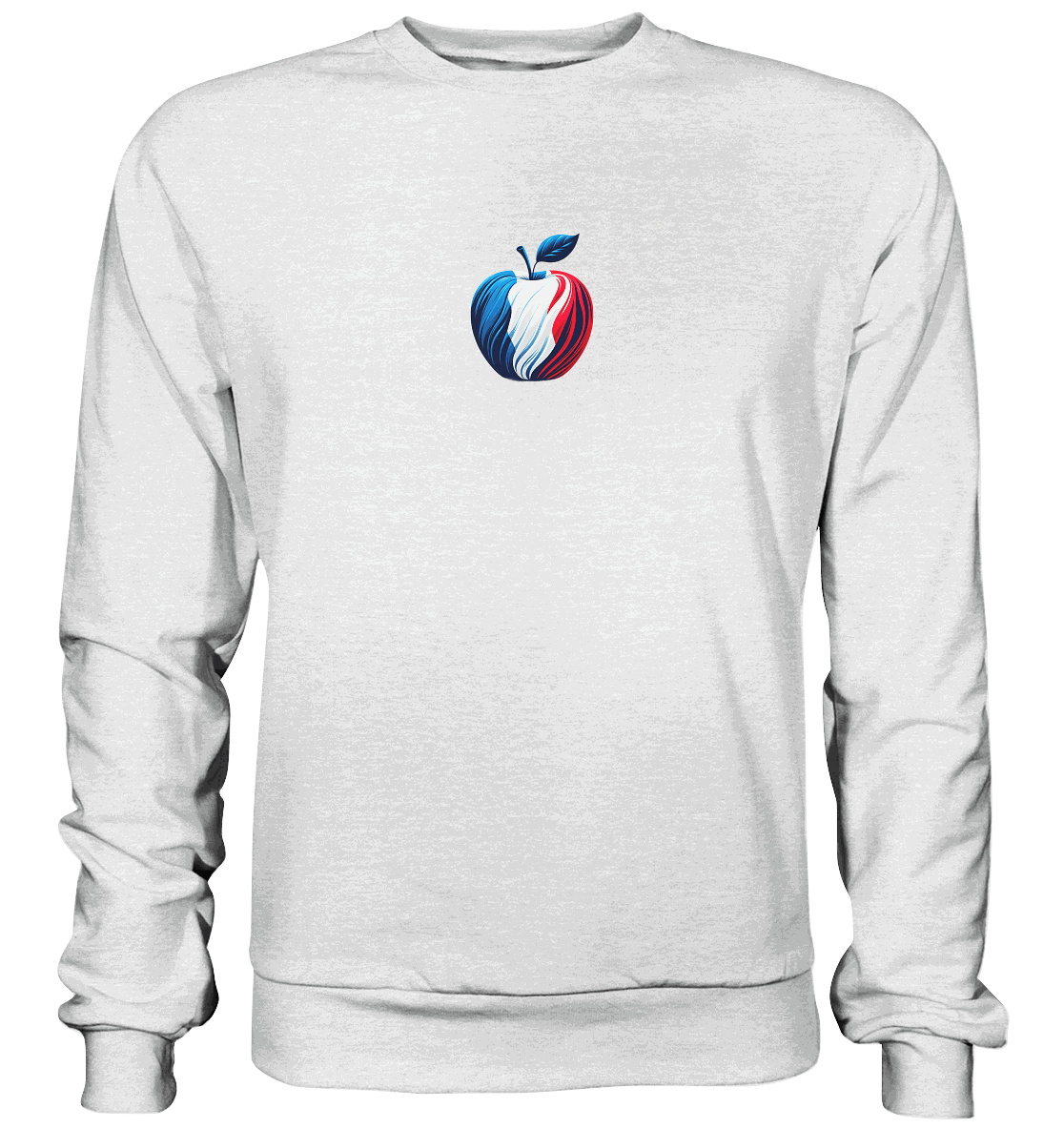 Fußball EM France Apfel - Premium Sweatshirt