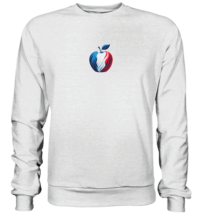 Fußball EM France Apfel - Premium Sweatshirt