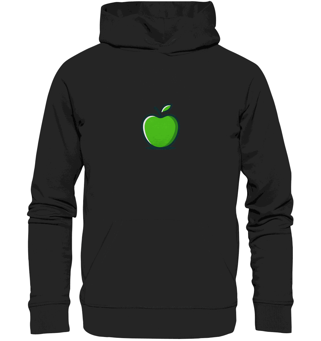 Fruit-Hoodie - green Apple