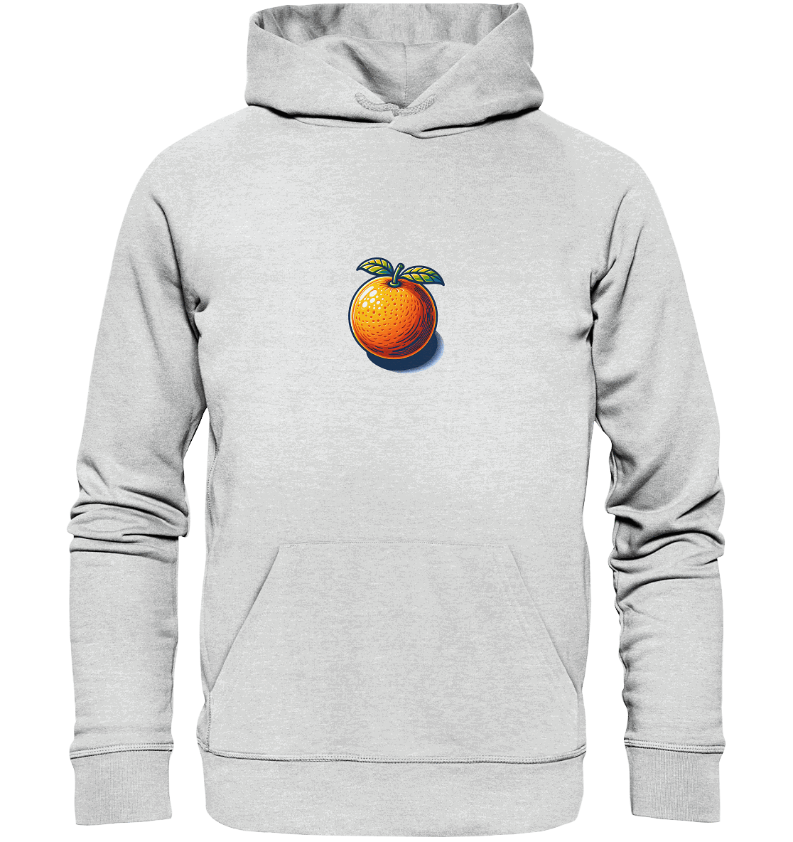 Fruit Orange-Hoodie - Orange