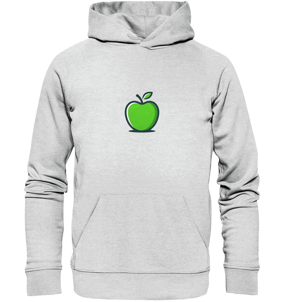 Fruit-Hoodie - green Apple